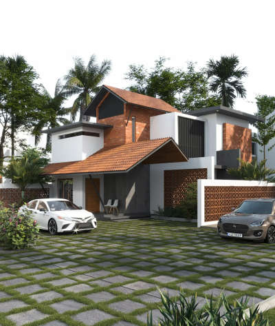 Exterior Designs by Architect Shameel Mohammed , Malappuram | Kolo