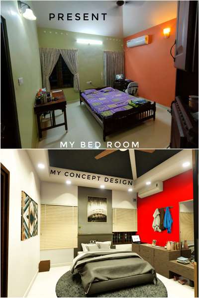Bedroom, Furniture, Lighting, Storage Designs by 3D & CAD THISHYAK S, Pathanamthitta | Kolo