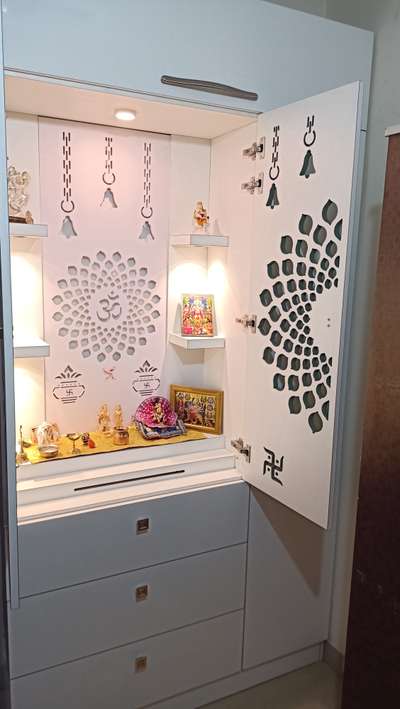 Prayer Room Designs by Contractor Rajendra Tatera, Jaipur | Kolo