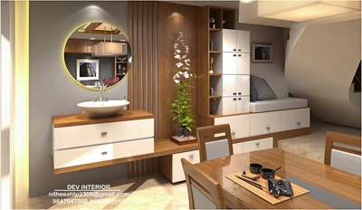 Dining, Furniture, Storage Designs by Interior Designer Nitheesh TP, Ernakulam | Kolo