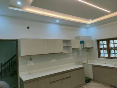 Ceiling, Lighting, Kitchen, Storage Designs by Contractor preejith PP, Kannur | Kolo