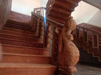 Staircase Designs by Contractor Shibu Andaladi, Palakkad | Kolo