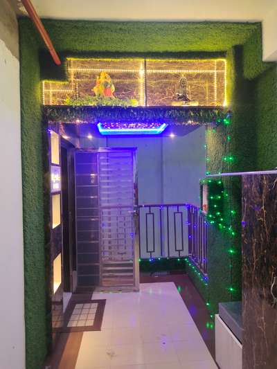 Door, Lighting, Wall, Flooring Designs by Contractor faizan fizan, Ghaziabad | Kolo