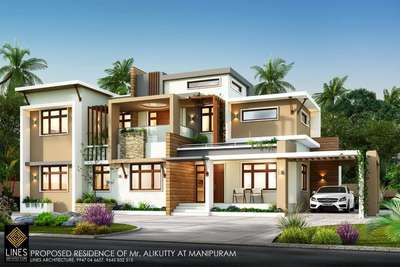 Exterior Designs by Civil Engineer lince arc lince arc, Kozhikode | Kolo