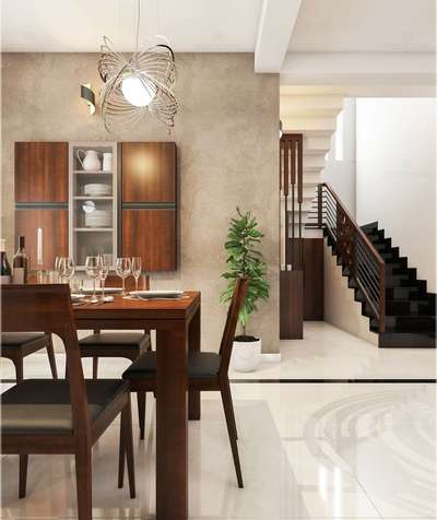 Lighting, Furniture, Staircase, Table Designs by Civil Engineer FASAL Rahman, Malappuram | Kolo