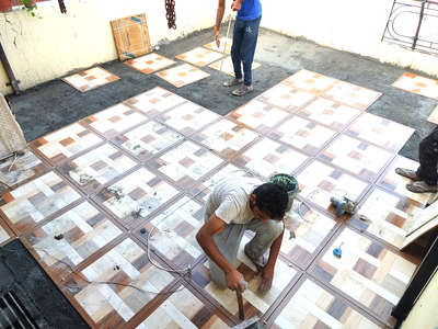 Flooring Designs by Civil Engineer Abhi Ujjainia, Ujjain | Kolo