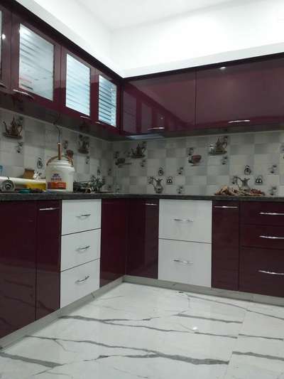 Kitchen, Storage Designs by Carpenter jai bhawani  pvt Ltd , Jaipur | Kolo