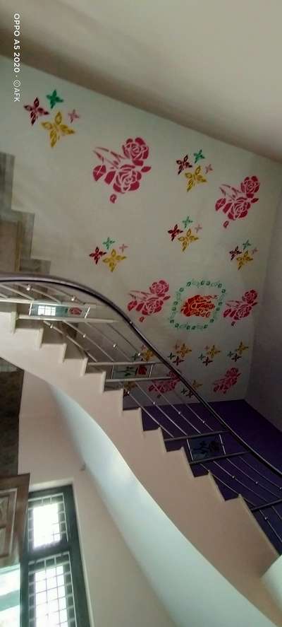 Wall, Staircase Designs by Painting Works asif khan, Jaipur | Kolo