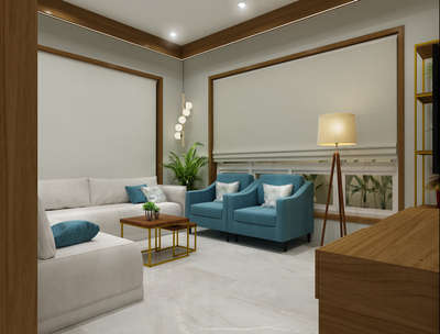 Furniture, Lighting, Living, Table Designs by Interior Designer Nirmal bose, Thrissur | Kolo