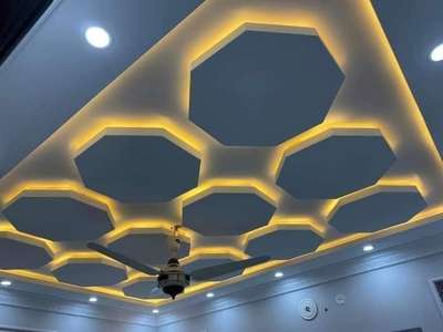 Ceiling, Lighting Designs by Contractor Kuldeep Bajwan, Sonipat | Kolo