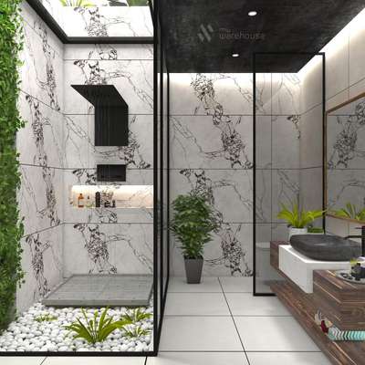 Bathroom Designs by Building Supplies Akhil Soman , Ernakulam | Kolo