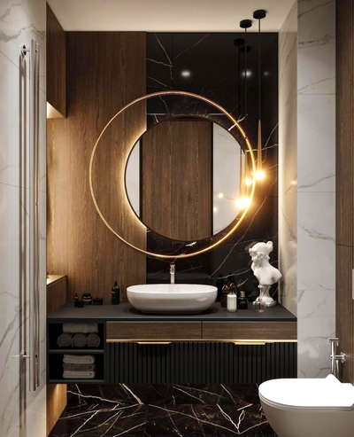 Lighting, Bathroom Designs by Architect Ar Ajay Jain, Delhi | Kolo