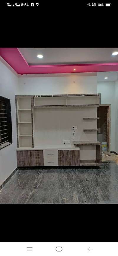 Living, Lighting, Storage, Flooring Designs by Carpenter Udayveer Singh, Gautam Buddh Nagar | Kolo