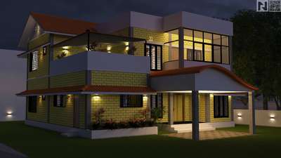 Exterior, Lighting Designs by Civil Engineer Ajith P Eldho, Idukki | Kolo