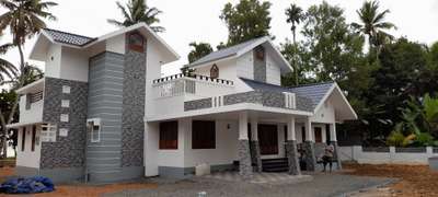 Exterior Designs by Painting Works Thaipparampu Prasanth, Alappuzha | Kolo