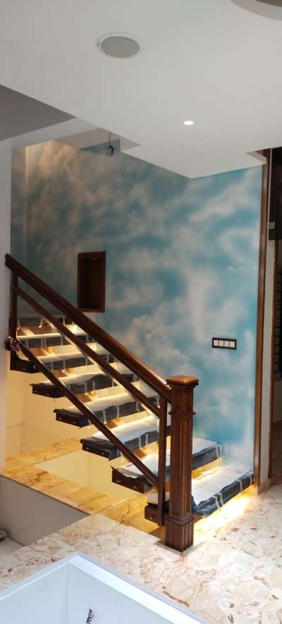 Staircase Designs by Building Supplies Vishnu Prasad, Ernakulam | Kolo