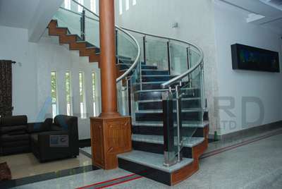 Staircase Designs by Interior Designer All Guard Eng Fab, Ernakulam | Kolo