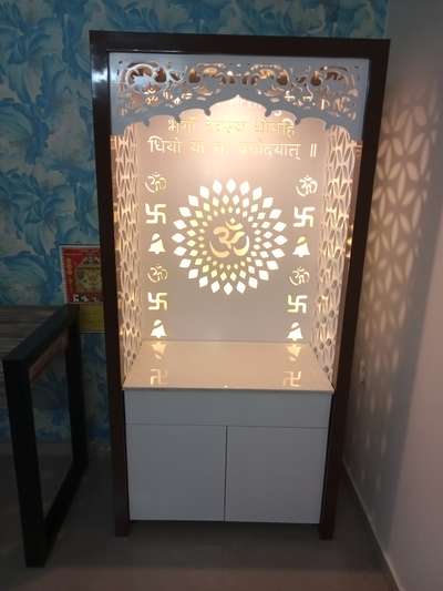 Prayer Room, Lighting Designs by Carpenter Surendr Kumar, Gautam Buddh Nagar | Kolo