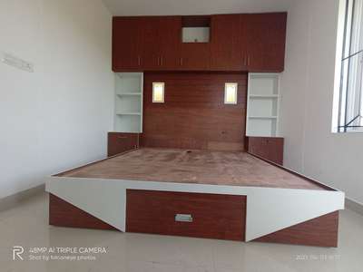 Bedroom, Furniture, Storage, Wall Designs by Interior Designer cv syam, Thiruvananthapuram | Kolo