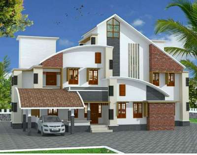 Exterior Designs by Home Automation മുസ്തഫ. T മുസ്ത്, Malappuram | Kolo