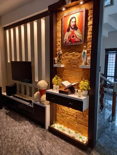 Furniture, Prayer Room Designs by Interior Designer Tomson Antony, Kottayam | Kolo