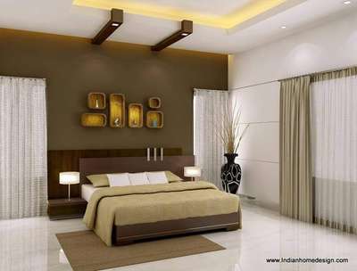 Furniture, Bedroom, Storage, Home Decor, Wall Designs by Contractor Coluar Decoretar Sharma Painter Indore, Indore | Kolo