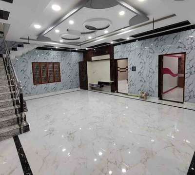 Flooring, Ceiling, Lighting Designs by Civil Engineer ZAAB  Congratulations Solutions, Kasaragod | Kolo