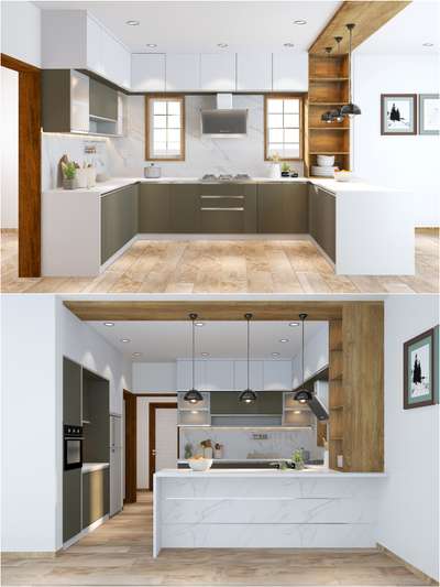 Kitchen, Storage Designs by Civil Engineer AKHIL Radhakrishnan, Idukki | Kolo