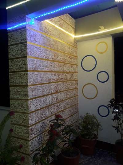 Lighting, Wall Designs by Painting Works Mahesh Sisodiya, Bhopal | Kolo