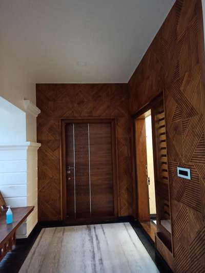 Door Designs by Painting Works new wood polesh, Palakkad | Kolo