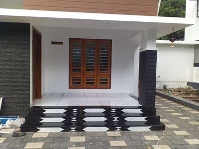 Exterior Designs by Flooring Ajith Ajith, Thiruvananthapuram | Kolo