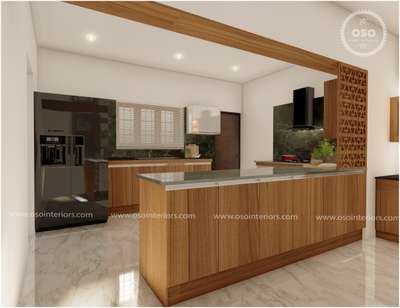 Kitchen, Storage, Lighting Designs by Interior Designer OSO   Home Interiors , Ernakulam | Kolo