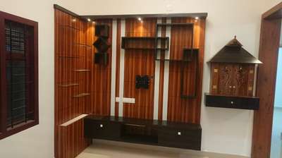 Living, Storage, Prayer Room, Lighting Designs by Carpenter Sushil M S, Thrissur | Kolo