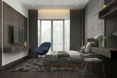 Bedroom Designs by 3D & CAD sanoop jacksooz, Kannur | Kolo