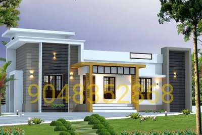Exterior Designs by Civil Engineer Nishanth  Albin, Kozhikode | Kolo