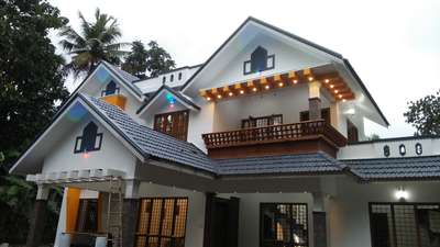 Exterior, Lighting Designs by Electric Works Sreedarsh Np, Kottayam | Kolo