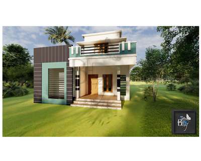 Exterior Designs by Contractor Butterflys infrastructure, Alappuzha | Kolo