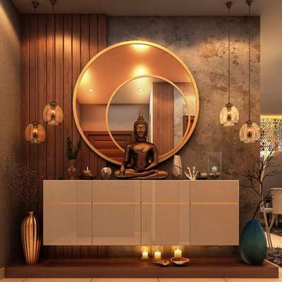 Home Decor, Lighting, Prayer Room, Storage Designs by Interior Designer Native  Associates , Wayanad | Kolo