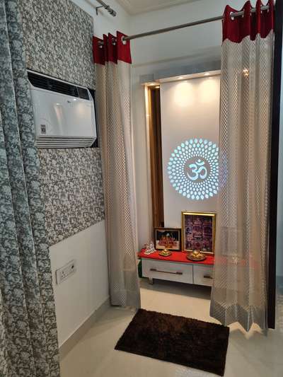 Prayer Room, Lighting, Storage, Wall Designs by Service Provider Suresh  Sharma , Delhi | Kolo