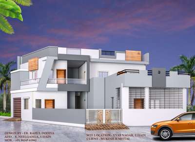 Exterior Designs by 3D & CAD Bheru Sing Chouhan, Ujjain | Kolo