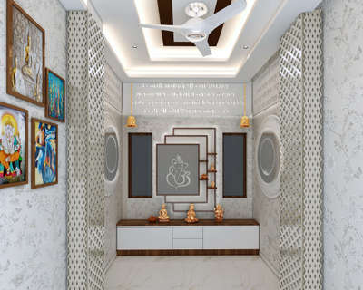 Prayer Room, Storage Designs by Interior Designer shaiiry interio, Faridabad | Kolo