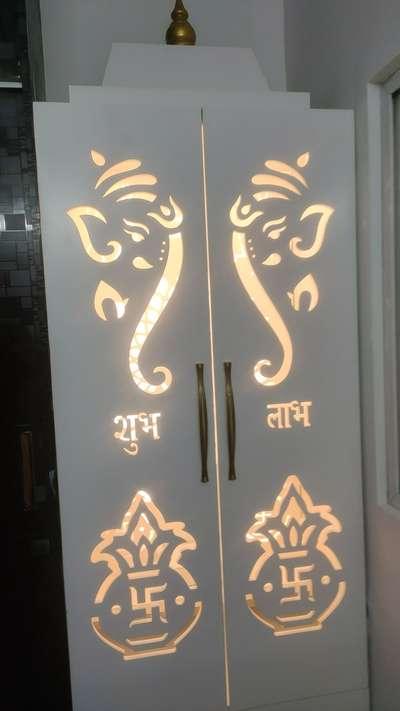 Prayer Room Designs by Contractor Shivam Sharma, Ghaziabad | Kolo
