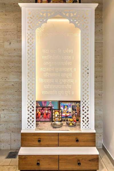Lighting, Prayer Room Designs by Carpenter JANGID FURNITURE GROUP, Jaipur | Kolo