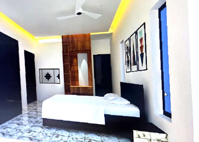 Furniture, Ceiling, Lighting, Storage, Bedroom Designs by Architect Prolines  property management, Kozhikode | Kolo