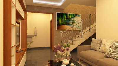 Furniture, Living, Staircase Designs by 3D & CAD 3D 2D Designer , Kottayam | Kolo