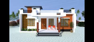 Exterior Designs by Civil Engineer Er  DIVYA RAMADASAN, Thiruvananthapuram | Kolo