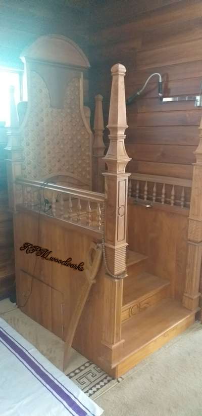 Prayer Room Designs by Carpenter Raj kumar, Kannur | Kolo
