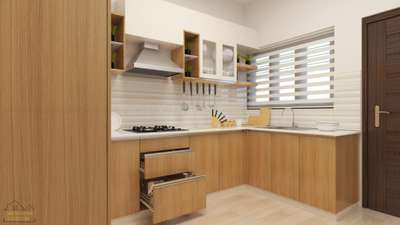 Kitchen Designs by Interior Designer Kishor Kumar, Pathanamthitta | Kolo