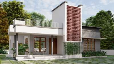 Exterior Designs by Civil Engineer uvais p k, Wayanad | Kolo