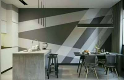 Dining, Furniture, Table, Storage, Wall Designs by Painting Works deepak sagar, Ghaziabad | Kolo